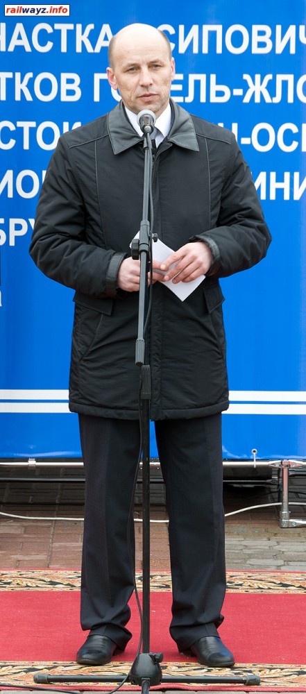 Начальник Белорусской железной дороги Владимир Михайлович Морозов