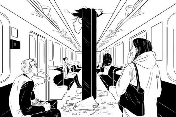Свая пробила тоннель метро