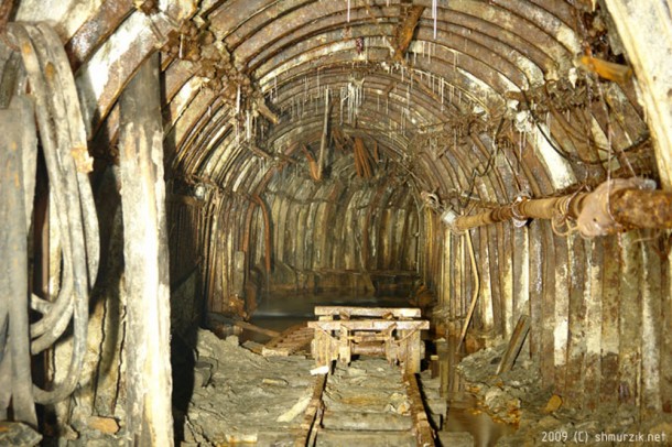 заброшенный тоннель донецкого метро