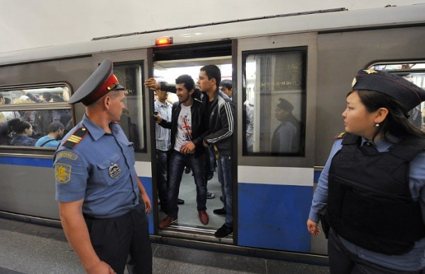 Полиция в московском метро