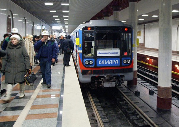 Станция «Российская» Самарского метрополитена